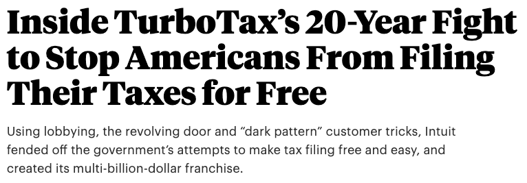ProPublica article